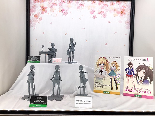 【WF2020冬】壽屋（KOTOBUKIYA）新品展示 組裝模型篇：『創彩少女庭園』、『ARCA NADEA』兩款新系列美少女組裝模型發表！