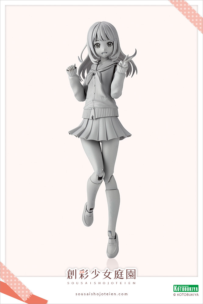 【WF2020冬】壽屋（KOTOBUKIYA）新品展示 組裝模型篇：『創彩少女庭園』、『ARCA NADEA』兩款新系列美少女組裝模型發表！