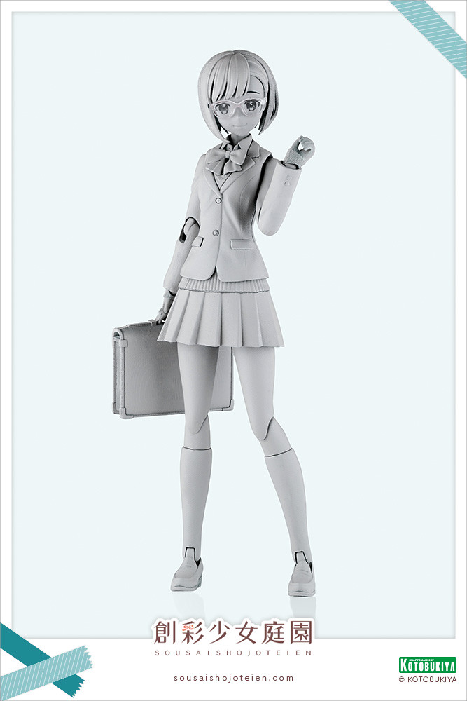 【WF2020冬】壽屋（KOTOBUKIYA）新品展示 組裝模型篇：『創彩少女庭園』、『ARCA NADEA』兩款新系列美少女組裝模型發表！