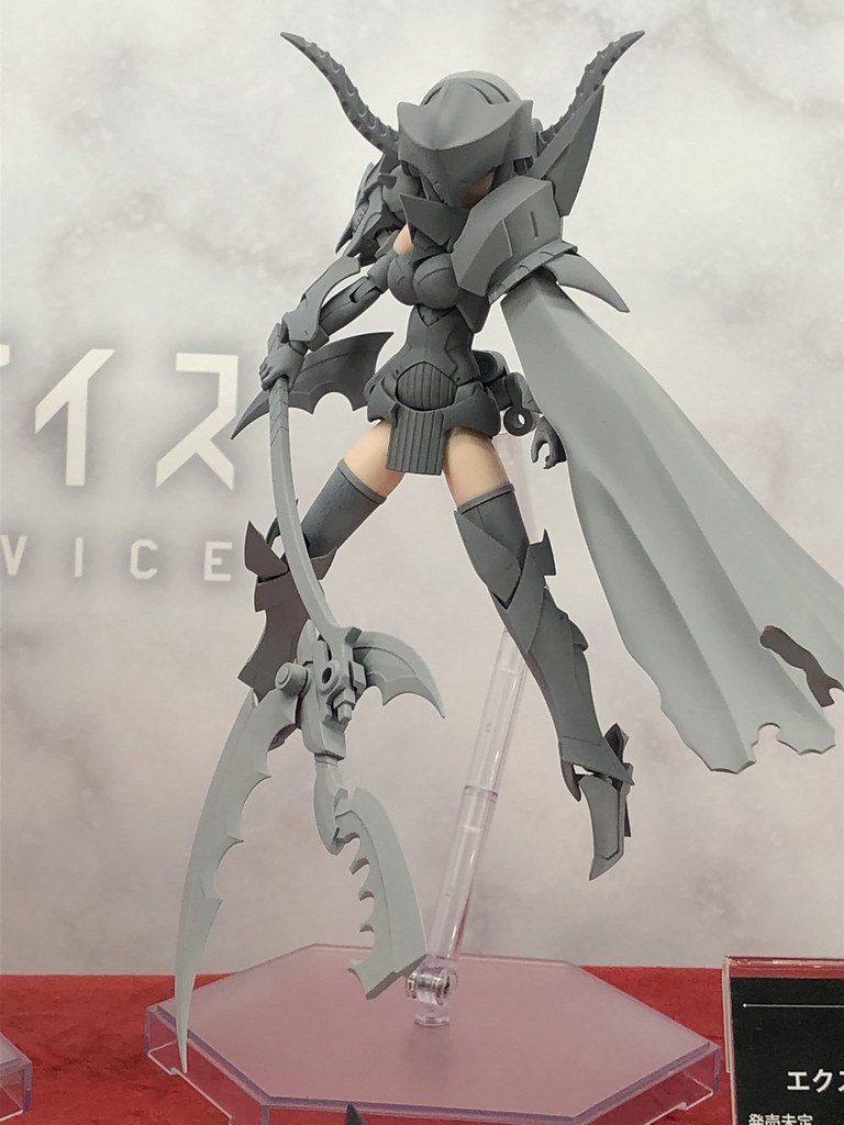 【WF2020冬】壽屋（KOTOBUKIYA）新品展示 組裝模型篇：『創彩少女庭園』、『ARCA NADEA』兩款新系列美少女組裝模型發表！