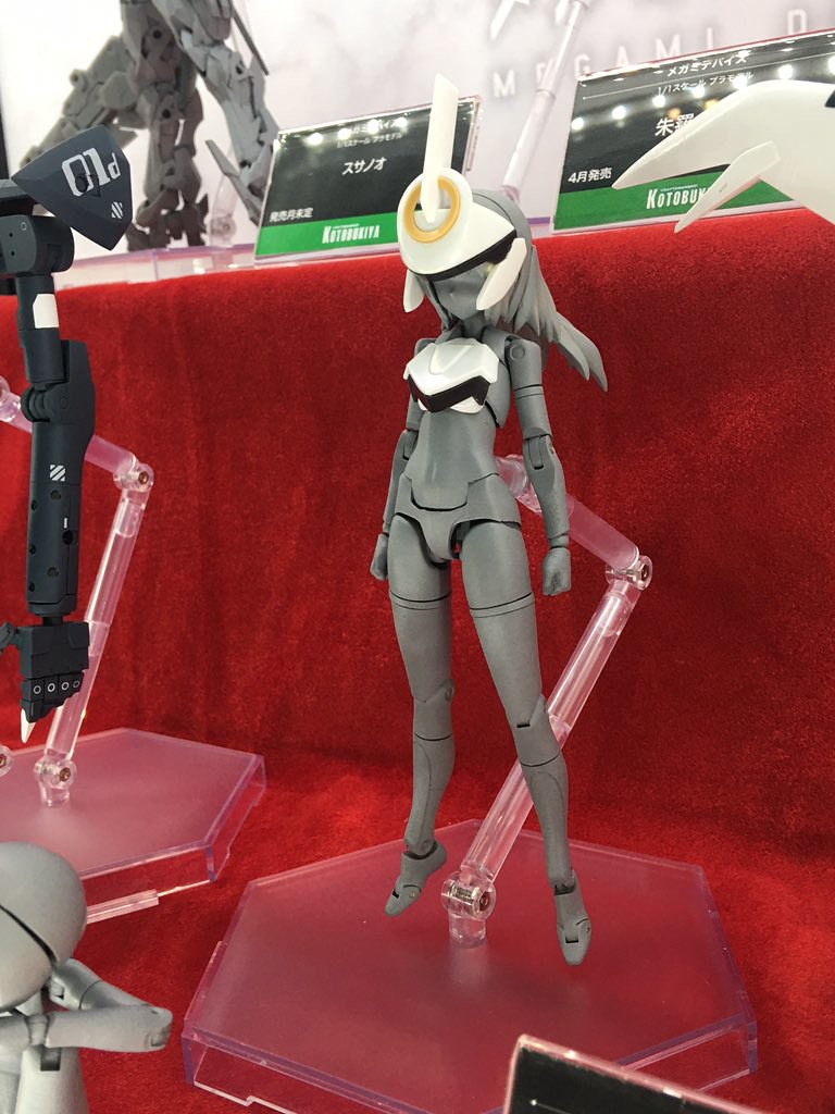 【WF2020冬】壽屋（KOTOBUKIYA）新品展示 組裝模型篇：『創彩少女庭園』、『ARCA NADEA』兩款新系列美少女組裝模型發表！