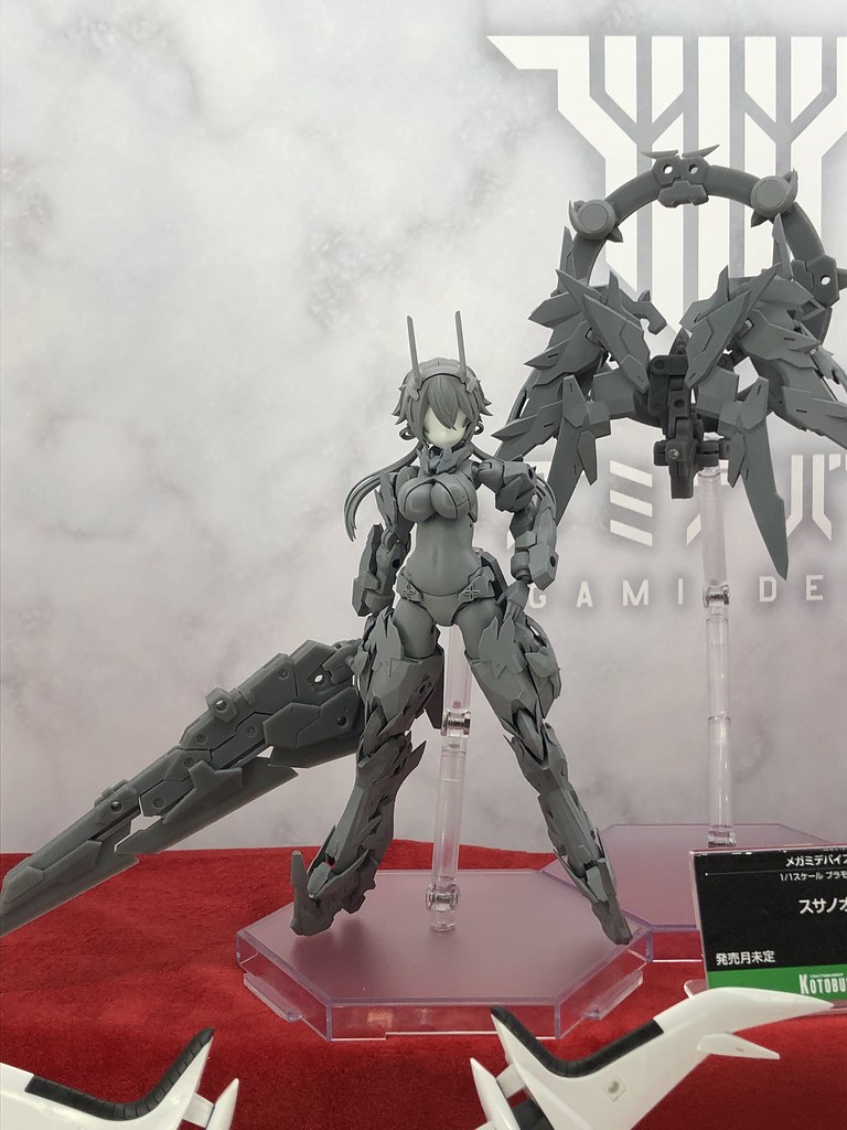 【WF2020冬】壽屋（KOTOBUKIYA）新品展示 組裝模型篇：『創彩少女庭園』、『ARCA NADEA』兩款新系列美少女組裝模型發表！