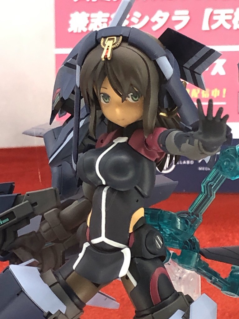 【WF2020冬】壽屋（KOTOBUKIYA）新品展示 組裝模型篇：『創彩少女庭園』、『ARCA NADEA』兩款新系列美少女組裝模型發表！