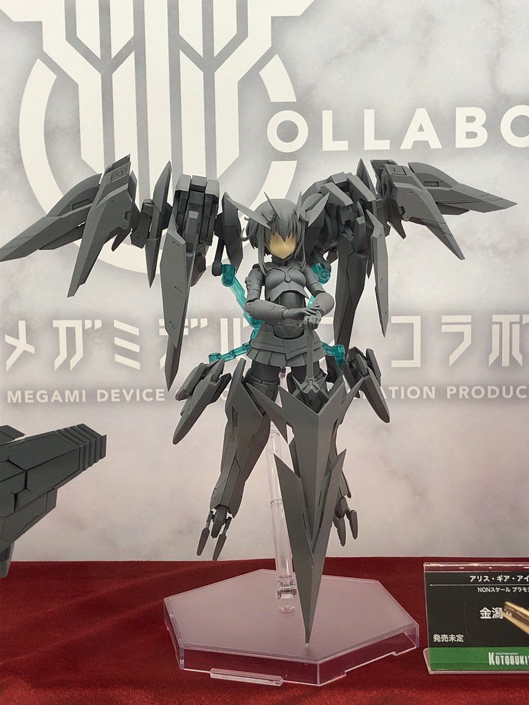 【WF2020冬】壽屋（KOTOBUKIYA）新品展示 組裝模型篇：『創彩少女庭園』、『ARCA NADEA』兩款新系列美少女組裝模型發表！