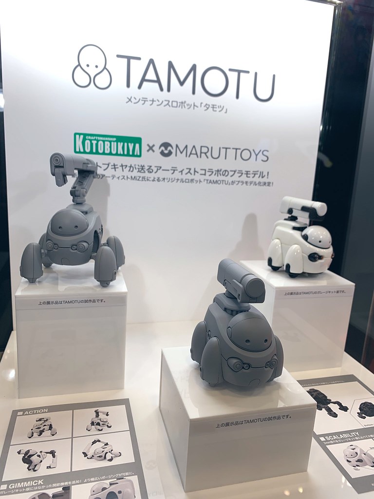 【WF2020冬】壽屋（KOTOBUKIYA）新品展示 組裝模型篇：『創彩少女庭園』、『ARCA NADEA』兩款新系列美少女組裝模型發表！