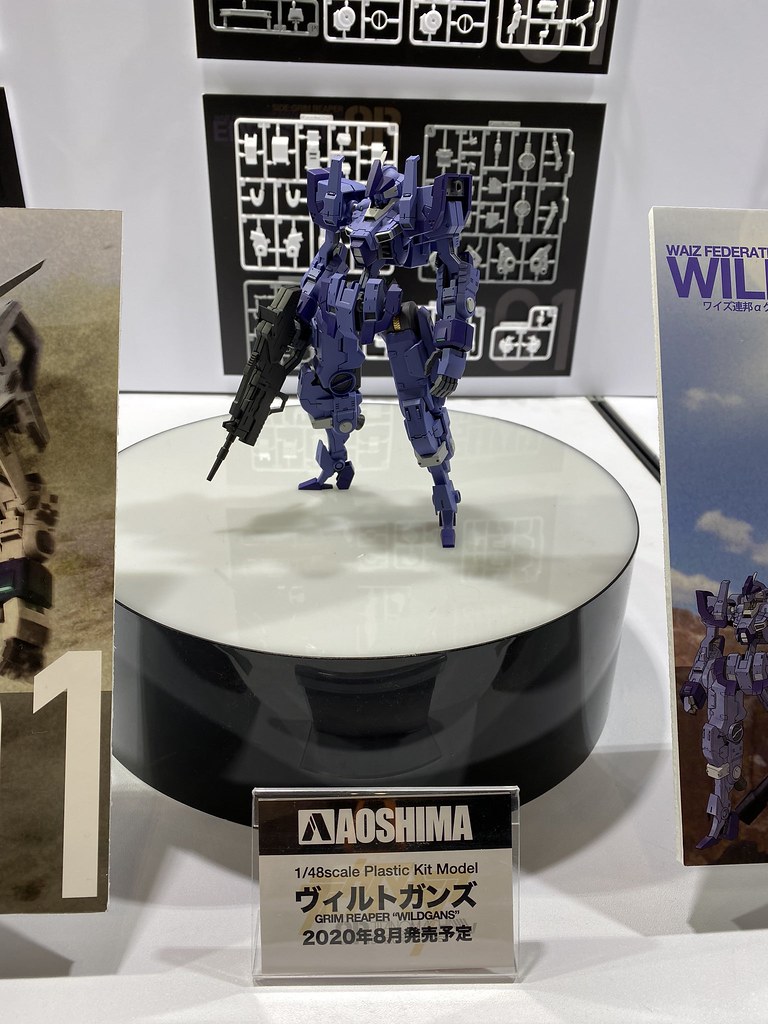 【WF2020冬】壽屋（KOTOBUKIYA）新品展示 組裝模型篇：『創彩少女庭園』、『ARCA NADEA』兩款新系列美少女組裝模型發表！