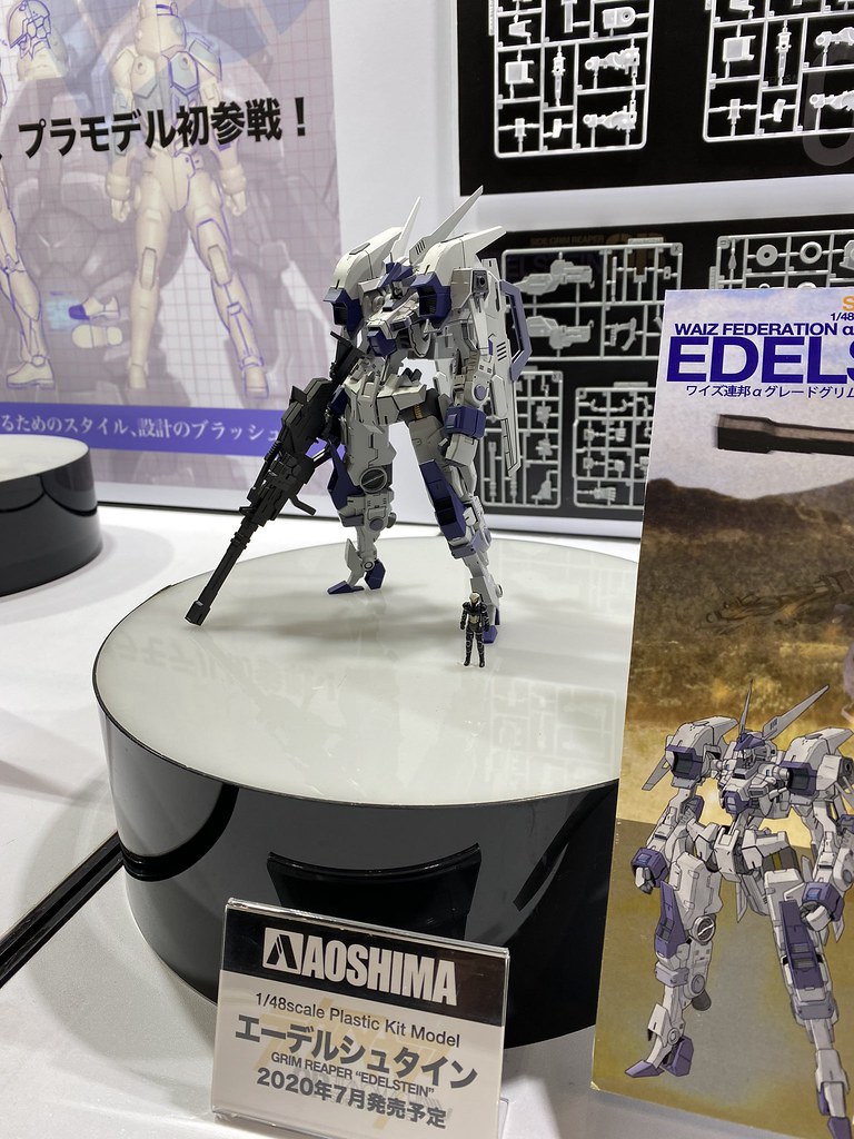 【WF2020冬】壽屋（KOTOBUKIYA）新品展示 組裝模型篇：『創彩少女庭園』、『ARCA NADEA』兩款新系列美少女組裝模型發表！