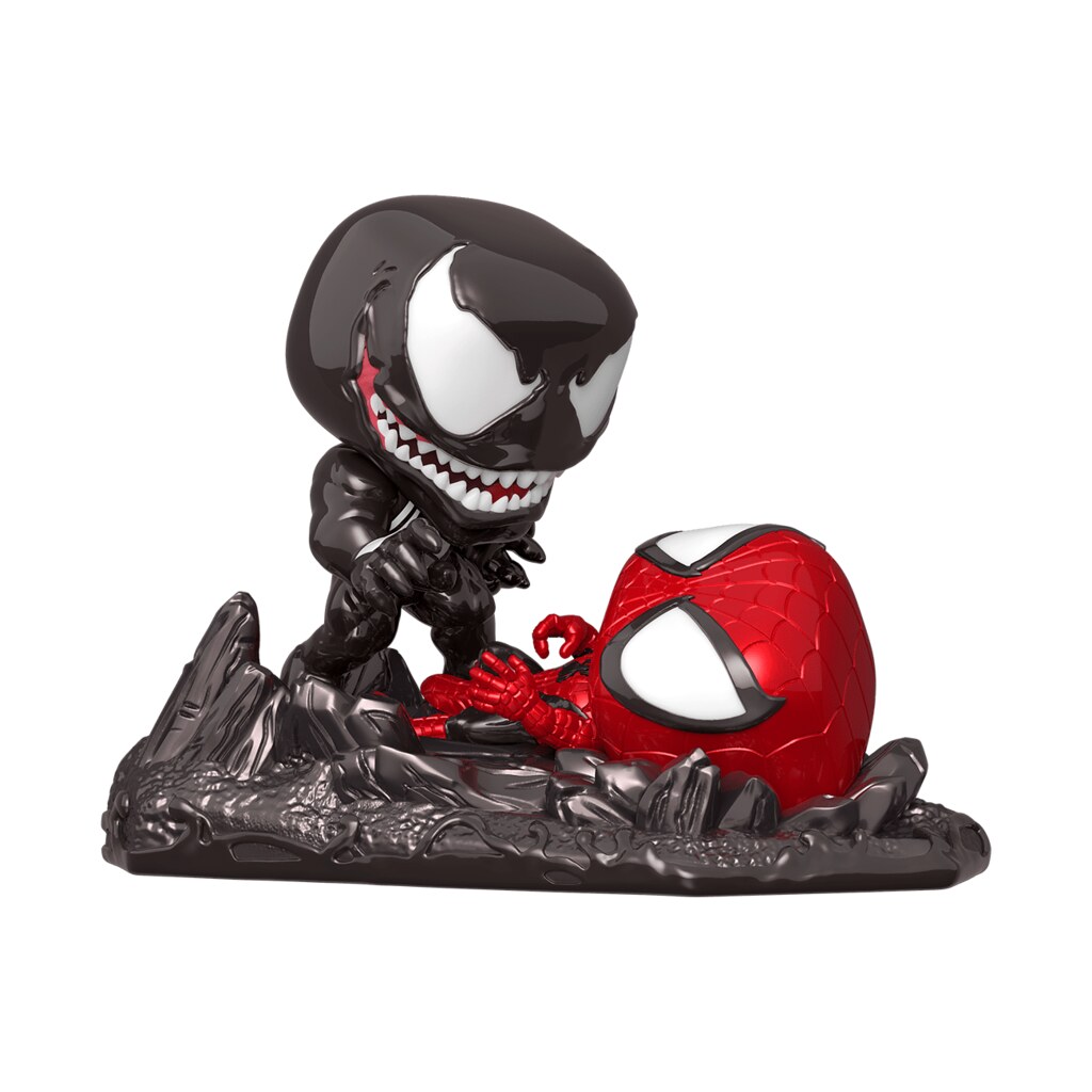 獨特風格重新詮釋經典漫畫封面！！ Funko Pop! Marvel: Comic Moments【蜘蛛人大戰猛毒】Spider-Man vs. Venom【PREVIEWS 限定】