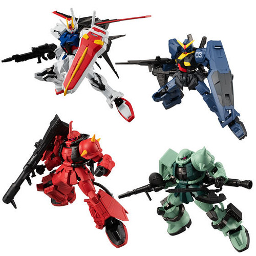 真紅閃電參戰！《機動戰士鋼彈》盒玩 G-FRAME 第 10 彈（機動戦士ガンダム Gフレーム10）