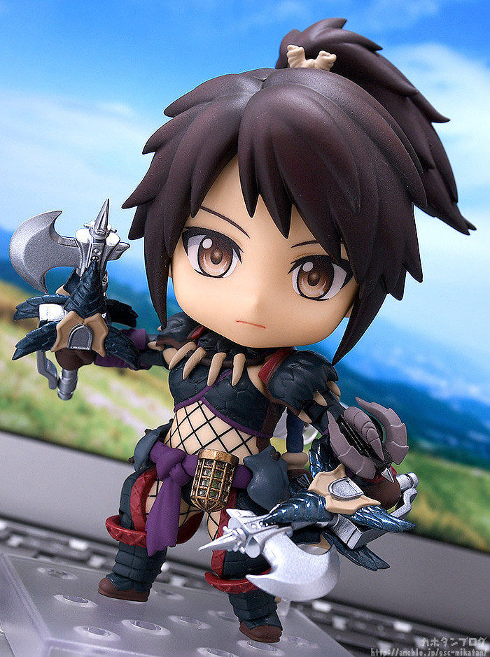 藏於闇夜，如疾風般奔馳之人！黏土人《魔物獵人世界：ICEBORNE》獵人♀ 迅龍α DX Ver.（ねんどろいど ハンター♀ ナルガα DX Ver.）