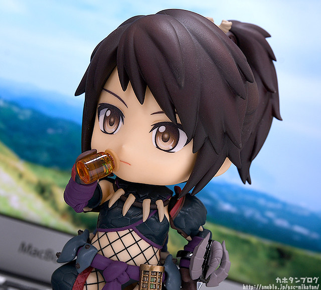 藏於闇夜，如疾風般奔馳之人！黏土人《魔物獵人世界：ICEBORNE》獵人♀ 迅龍α DX Ver.（ねんどろいど ハンター♀ ナルガα DX Ver.）