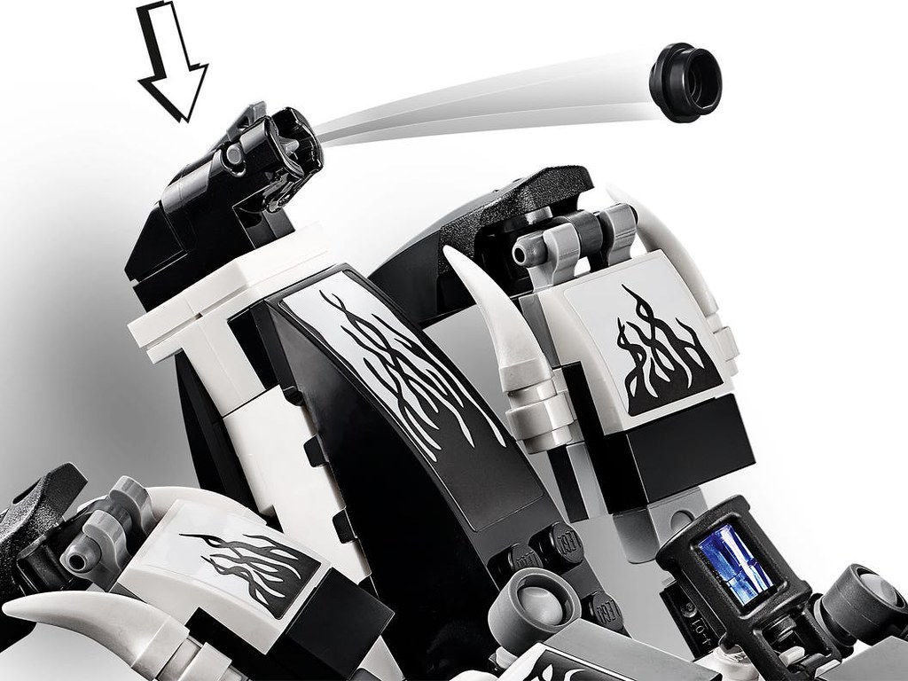 全新的「鋼鐵猛毒」人偶登場！ LEGO 76163 漫威超級英雄系列【猛毒爬行機】Venom Crawler