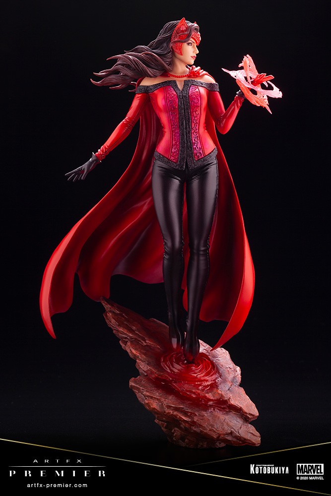 壽屋 ARTFX PREMIER 系列 Marvel Universe【緋紅女巫】スカーレット・ウィッチ 1/10 比例 PVC塗裝完成品