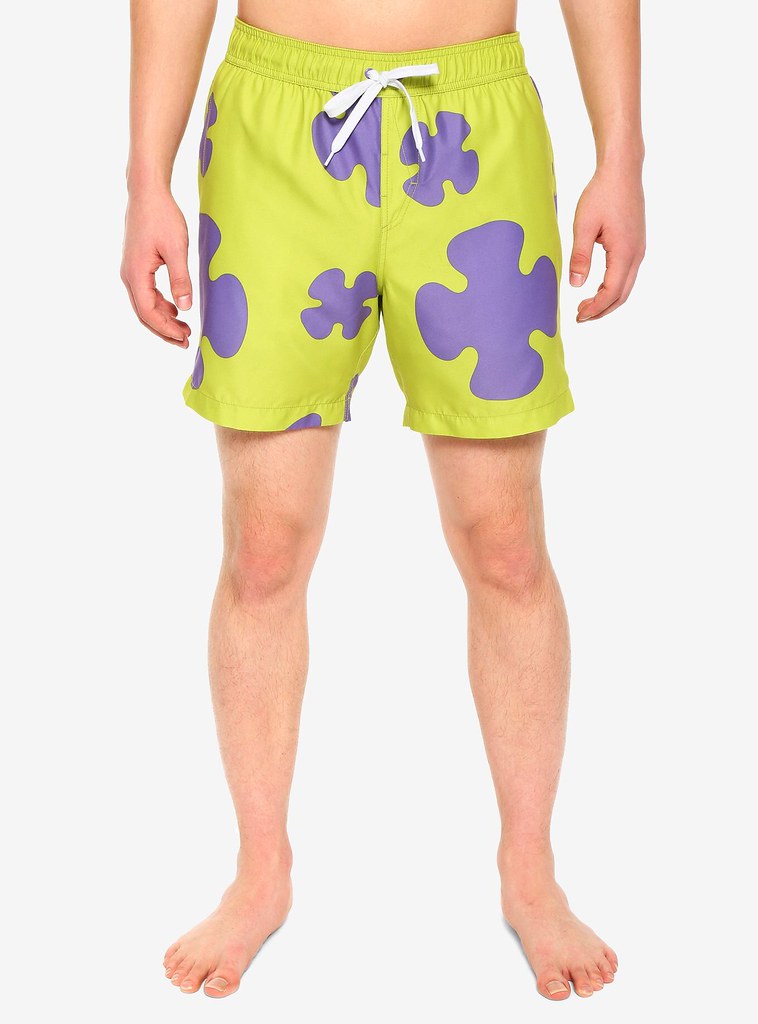 一秒變身海綿寶寶最好的朋友~Hot Topic《海綿寶寶》派大星COSPLAY泳褲(SpongeBob SquarePants PATRICK COSPLAY SWIM TRUNKS)