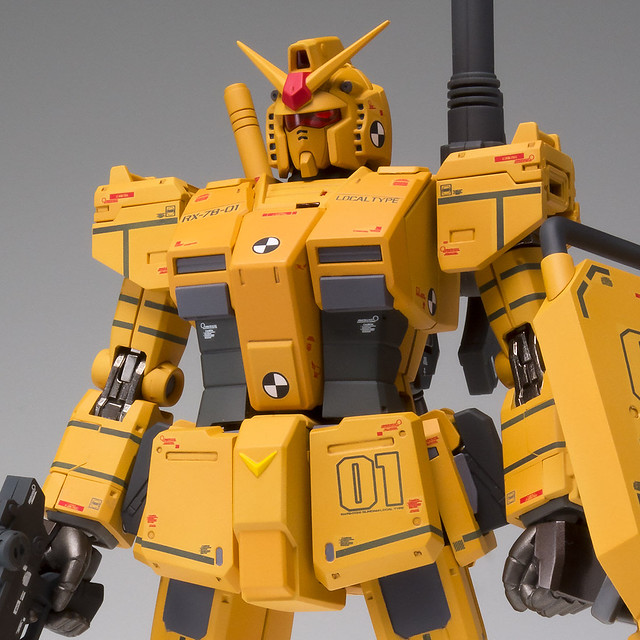 G.F.F.METAL COMPOSITE《機動戦士ガンダム THE ORIGIN MSD》RX-78-01 局地型鋼彈 初期配色（RX-78-01 局地型ガンダム ロールアウトカラー）