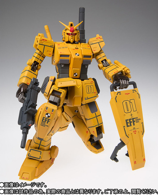 G.F.F.METAL COMPOSITE《機動戦士ガンダム THE ORIGIN MSD》RX-78-01 局地型鋼彈 初期配色（RX-78-01 局地型ガンダム ロールアウトカラー）