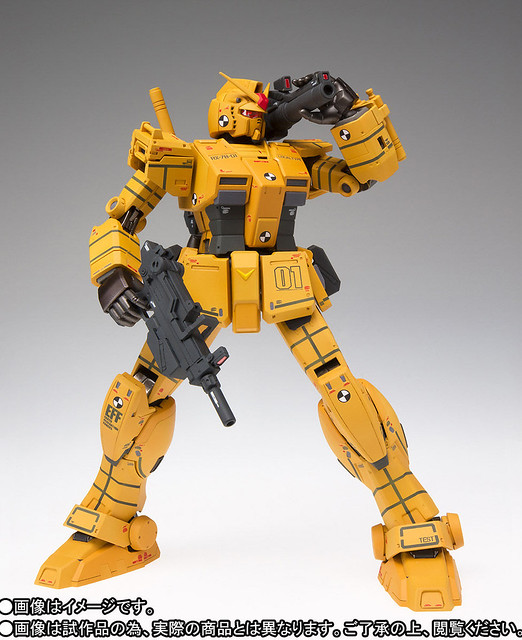 G.F.F.METAL COMPOSITE《機動戦士ガンダム THE ORIGIN MSD》RX-78-01 局地型鋼彈 初期配色（RX-78-01 局地型ガンダム ロールアウトカラー）