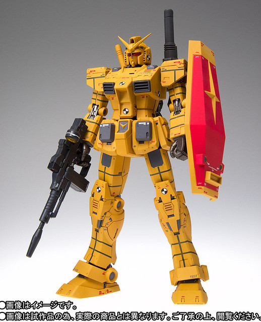 G.F.F.METAL COMPOSITE《機動戦士ガンダム THE ORIGIN MSD》RX-78-01 局地型鋼彈 初期配色（RX-78-01 局地型ガンダム ロールアウトカラー）
