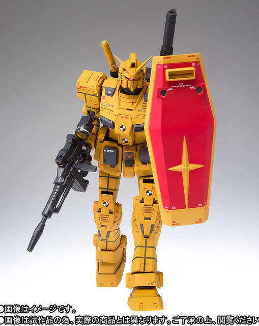 G.F.F.METAL COMPOSITE《機動戦士ガンダム THE ORIGIN MSD》RX-78-01 局地型鋼彈 初期配色（RX-78-01 局地型ガンダム ロールアウトカラー）