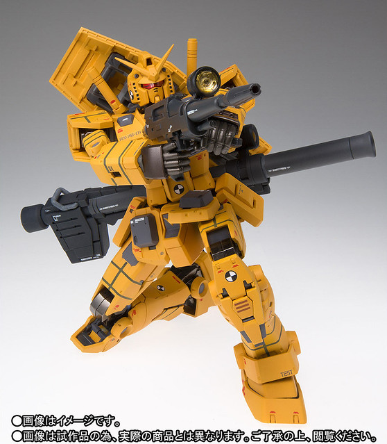 G.F.F.METAL COMPOSITE《機動戦士ガンダム THE ORIGIN MSD》RX-78-01 局地型鋼彈 初期配色（RX-78-01 局地型ガンダム ロールアウトカラー）