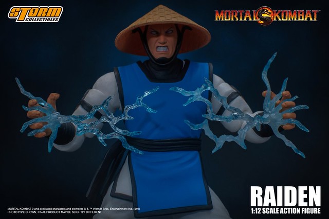 掌管雷電之力的神！STORM COLLECTIBLES《真人快打》雷電（RAIDEN - MORTAL KOMBAT ACTION FIGURE）