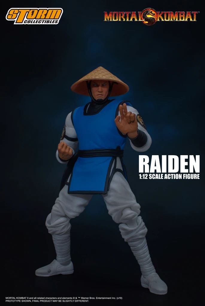 掌管雷電之力的神！STORM COLLECTIBLES《真人快打》雷電（RAIDEN - MORTAL KOMBAT ACTION FIGURE）