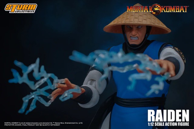 掌管雷電之力的神！STORM COLLECTIBLES《真人快打》雷電（RAIDEN - MORTAL KOMBAT ACTION FIGURE）