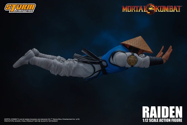 掌管雷電之力的神！STORM COLLECTIBLES《真人快打》雷電（RAIDEN - MORTAL KOMBAT ACTION FIGURE）