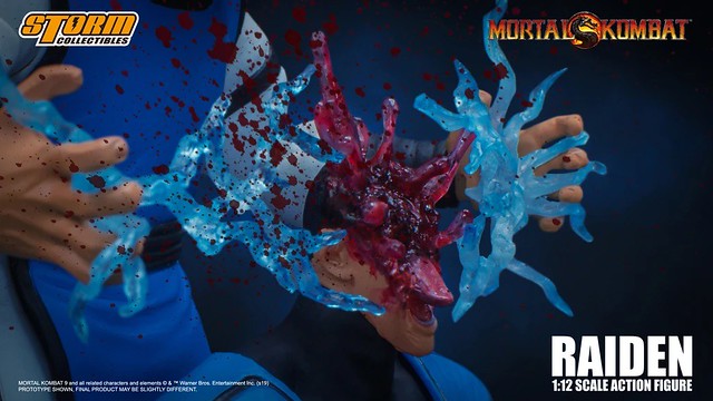 掌管雷電之力的神！STORM COLLECTIBLES《真人快打》雷電（RAIDEN - MORTAL KOMBAT ACTION FIGURE）