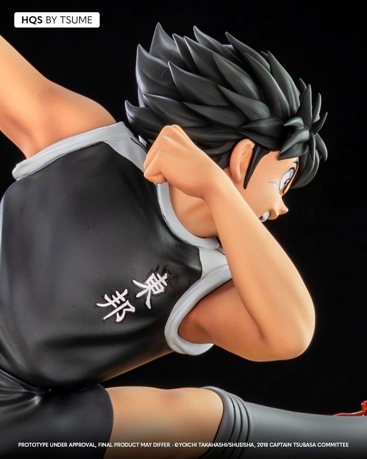 踢球殺人鼻祖!Tsume-Art HQS系列《足球小將翼》日向小次郎:猛虎射球 1/6比例 全身雕像作品(Kojiro Hyuga : Tiger Shot)