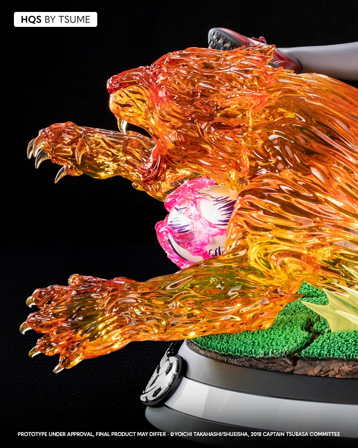 踢球殺人鼻祖!Tsume-Art HQS系列《足球小將翼》日向小次郎:猛虎射球 1/6比例 全身雕像作品(Kojiro Hyuga : Tiger Shot)