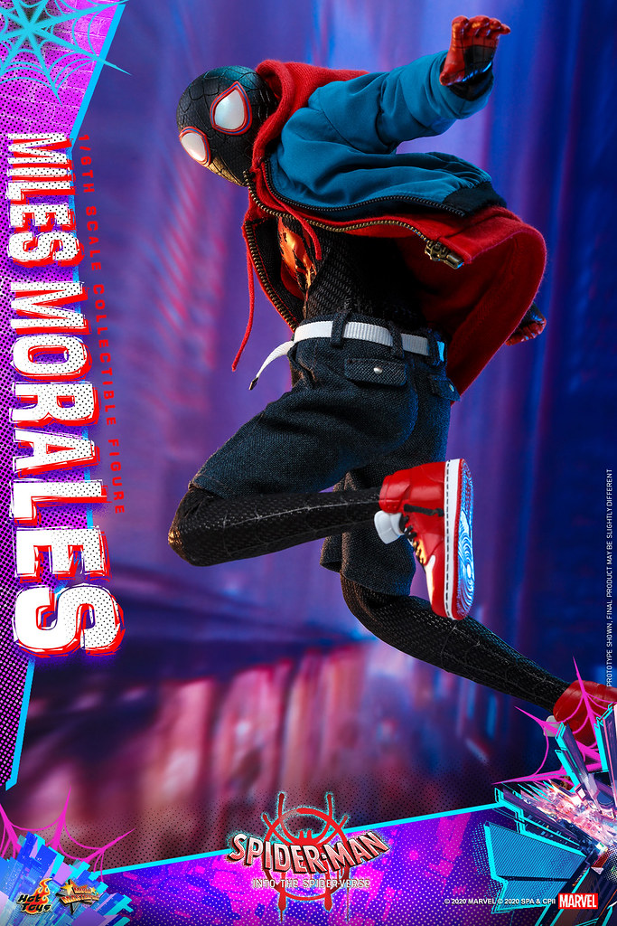 豐富的穿搭選擇令人期待！ Hot Toys – MMS567 -《蜘蛛人：新宇宙》邁爾斯·摩拉斯 Miles Morales 1/6 比例人偶