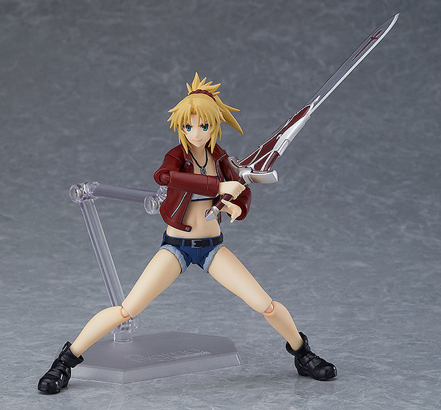 帥氣的紅色夾克登場啦！figma《Fate/Apocrypha》“赤”之Saber 莫德雷德 便服ver.（“赤”のセイバー 私服ver.）
