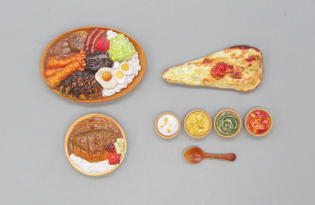 讓玩具們享用美味咖哩！ M.I.C.『模型飯（フィギュアのごはん）Vol.3』1/12比例塗裝完成組裝模型