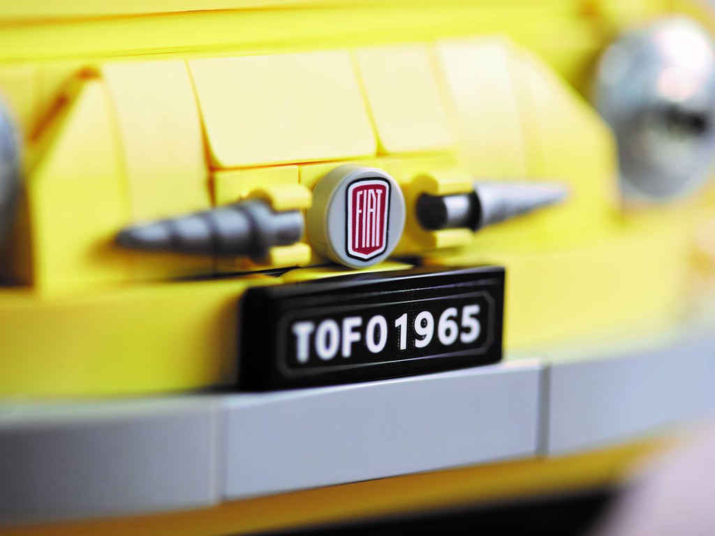 小巧精緻的古典義式浪漫～ LEGO 10271 Creator 系列「飛雅特 500」(Fiat 500) 優美上路！