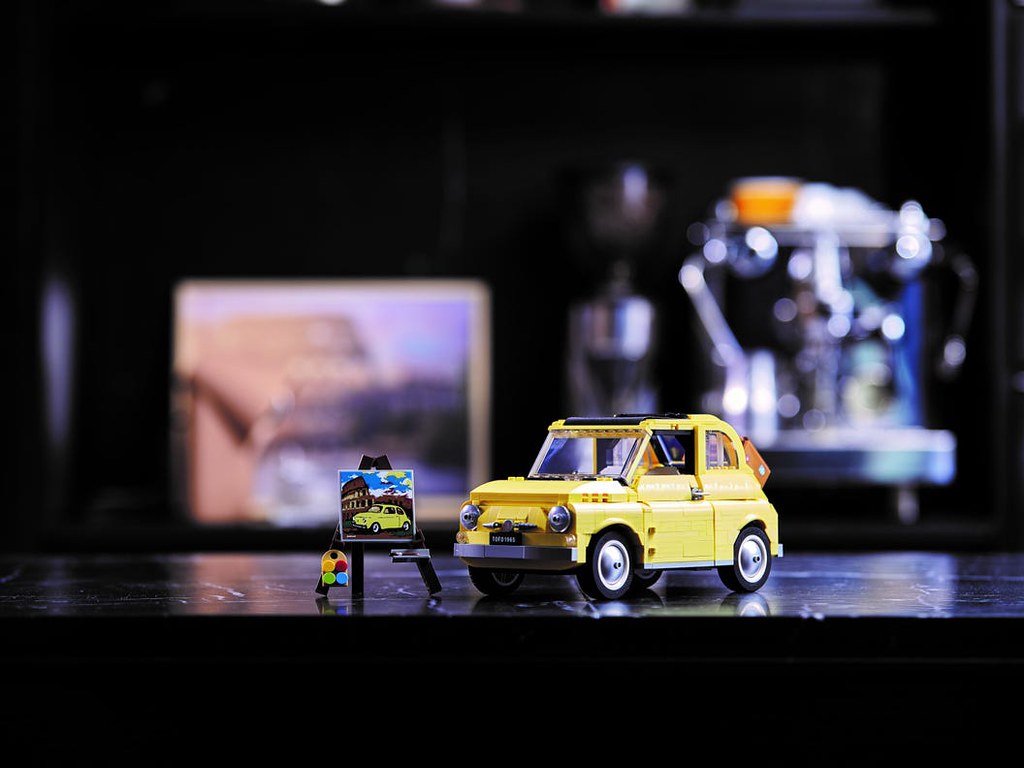 小巧精緻的古典義式浪漫～ LEGO 10271 Creator 系列「飛雅特 500」(Fiat 500) 優美上路！