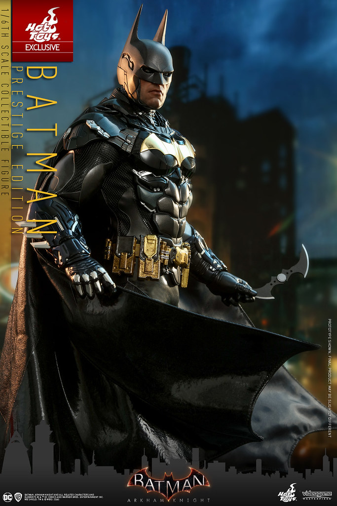 Hot Toys – VGM37 -《蝙蝠俠：阿卡漢騎士》蝙蝠俠 (Batman) Prestige Edition 1/6 比例人偶【日本限定】