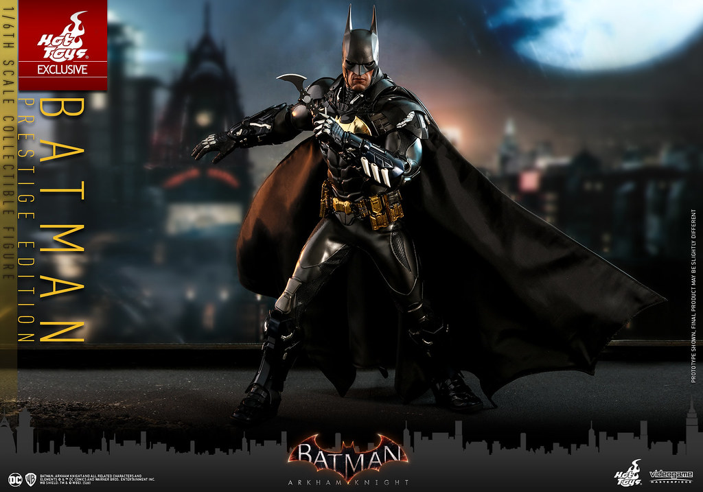 Hot Toys – VGM37 -《蝙蝠俠：阿卡漢騎士》蝙蝠俠 (Batman) Prestige Edition 1/6 比例人偶【日本限定】