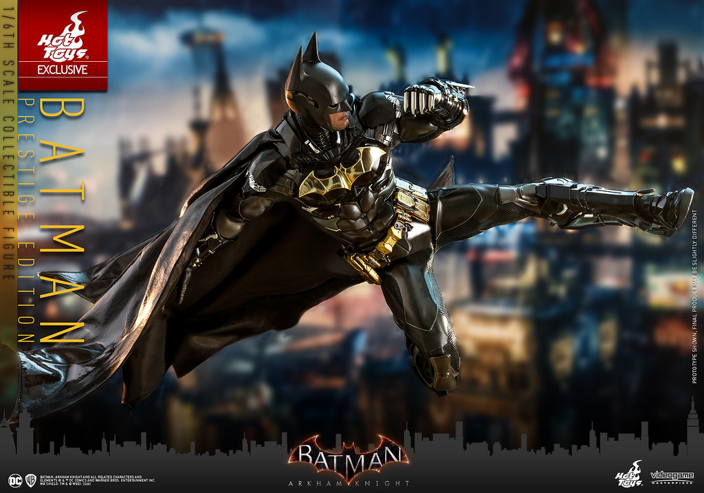 Hot Toys – VGM37 -《蝙蝠俠：阿卡漢騎士》蝙蝠俠 (Batman) Prestige Edition 1/6 比例人偶【日本限定】