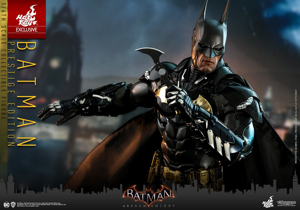 Hot Toys – VGM37 -《蝙蝠俠：阿卡漢騎士》蝙蝠俠 (Batman) Prestige Edition 1/6 比例人偶【日本限定】