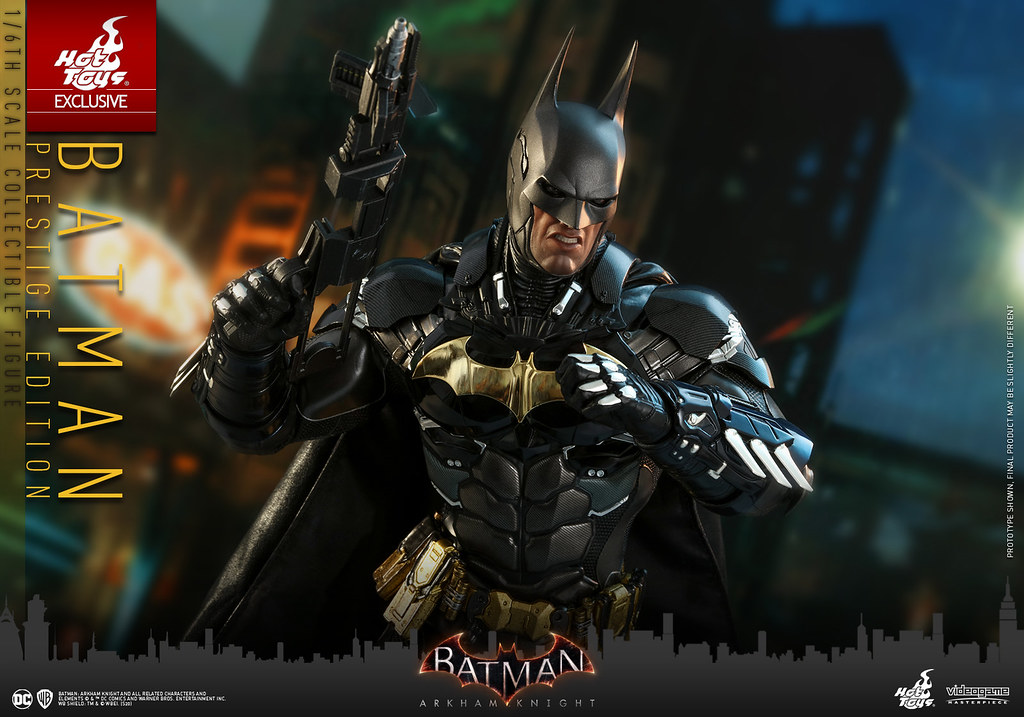Hot Toys – VGM37 -《蝙蝠俠：阿卡漢騎士》蝙蝠俠 (Batman) Prestige Edition 1/6 比例人偶【日本限定】