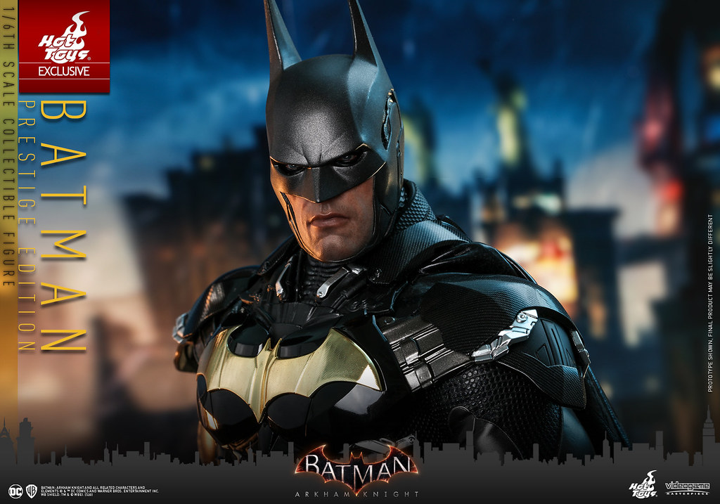 Hot Toys – VGM37 -《蝙蝠俠：阿卡漢騎士》蝙蝠俠 (Batman) Prestige Edition 1/6 比例人偶【日本限定】