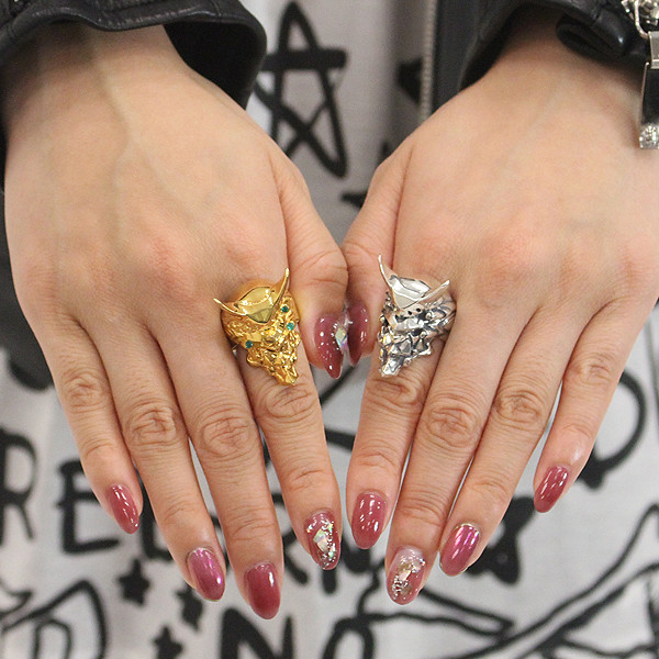 奢華衝擊!EVA × haraKIRI《新世紀福音戰士新劇場版:│▌》「新二號機」金戒指&銀戒指(新2号機シルバーリング / 新2号機シルバーリング )