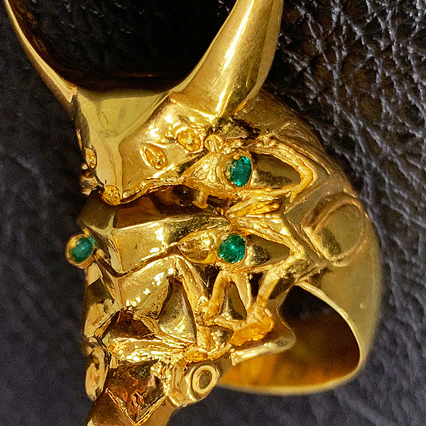 奢華衝擊!EVA × haraKIRI《新世紀福音戰士新劇場版:│▌》「新二號機」金戒指&銀戒指(新2号機シルバーリング / 新2号機シルバーリング )