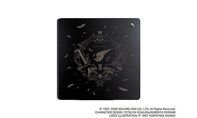 《FINAL FANTASY VII 重製版》將推出發售紀念 PlayStation®4 刻印上蓋