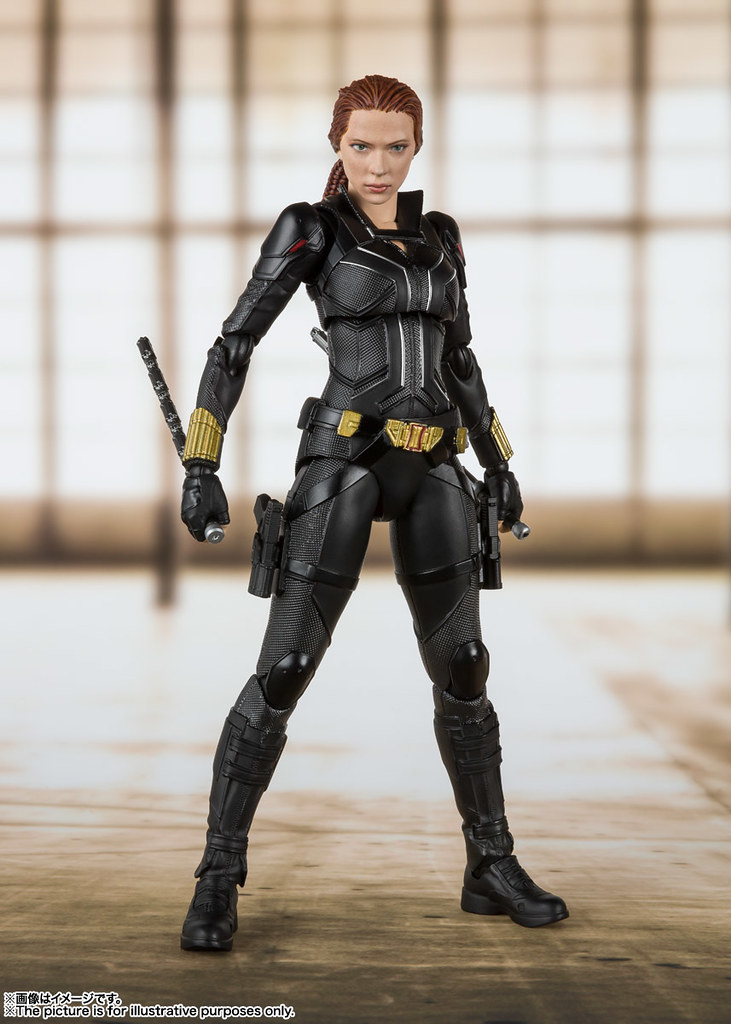 S.H.Figuarts《黑寡婦》黑寡婦 ブラック・ウィドウ（ブラック・ウィドウ）1/12 比例可動人偶