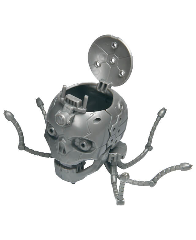 更衝撃的觸手登場！EPOCH 誰俺Darkside系列「多腳機械骷髏頭 2」轉蛋 第二彈 （誰俺ダークサイド ドクロ型多脚機械ドクロヘッド2）全四款