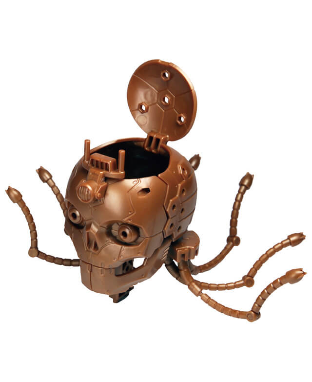 更衝撃的觸手登場！EPOCH 誰俺Darkside系列「多腳機械骷髏頭 2」轉蛋 第二彈 （誰俺ダークサイド ドクロ型多脚機械ドクロヘッド2）全四款