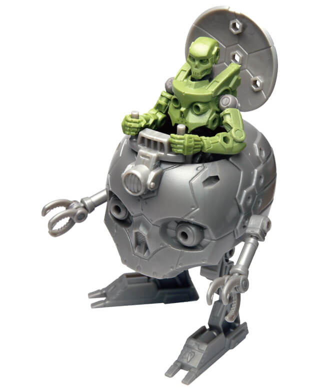 更衝撃的觸手登場！EPOCH 誰俺Darkside系列「多腳機械骷髏頭 2」轉蛋 第二彈 （誰俺ダークサイド ドクロ型多脚機械ドクロヘッド2）全四款