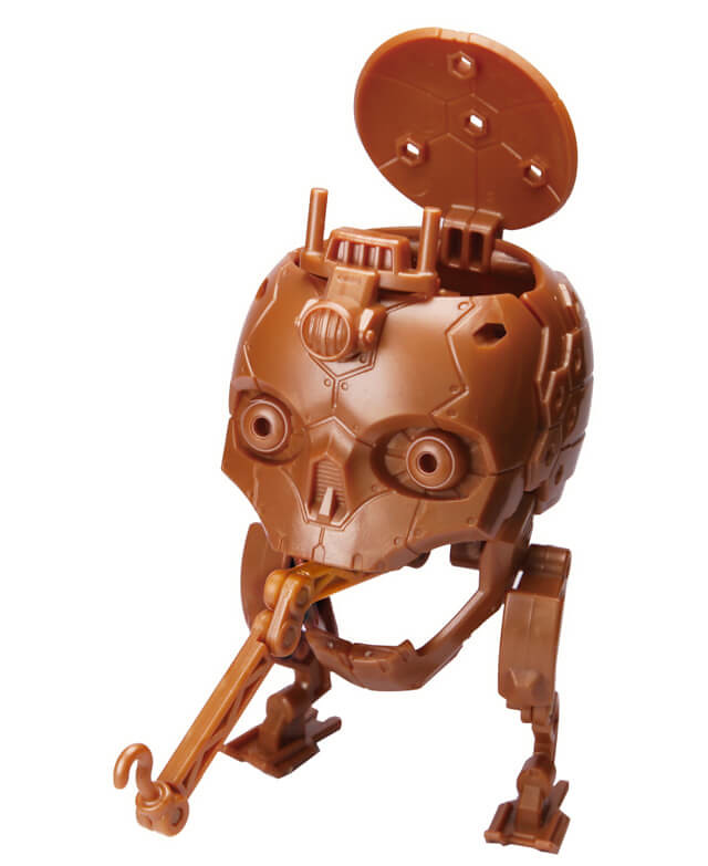 更衝撃的觸手登場！EPOCH 誰俺Darkside系列「多腳機械骷髏頭 2」轉蛋 第二彈 （誰俺ダークサイド ドクロ型多脚機械ドクロヘッド2）全四款